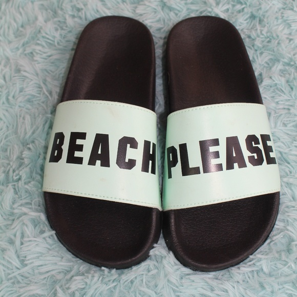 PINK Victoria's Secret Shoes - PINK Victoria’s Secret Beach Please Slides